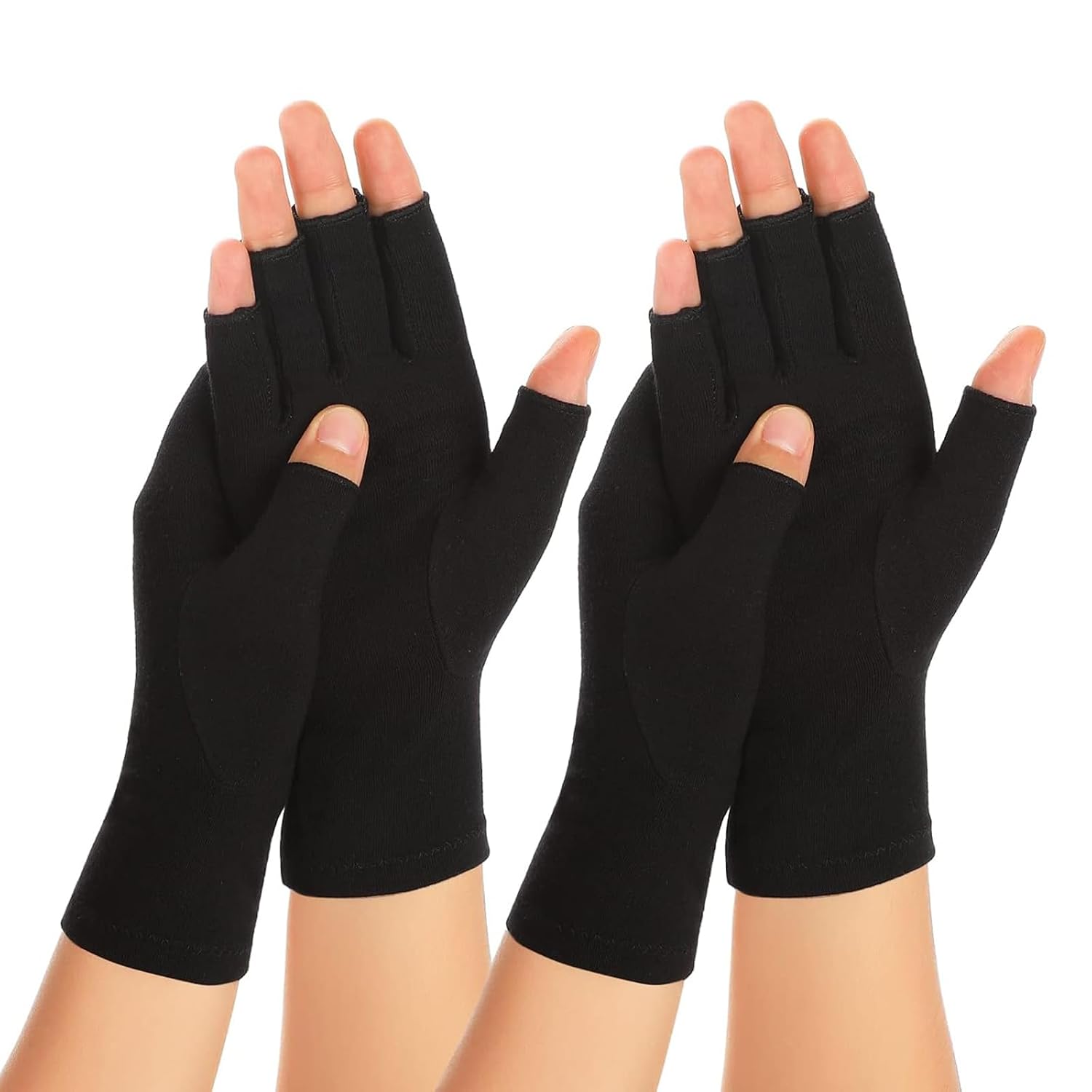 Detalle de SUPERFA Compression Gloves 2 pairs for arthritis