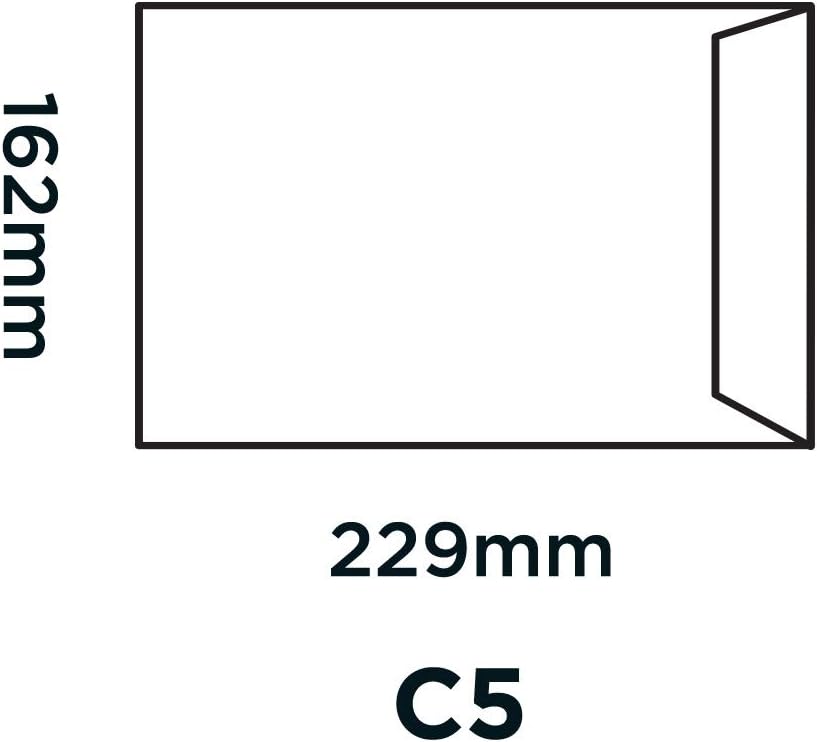 Detalle de Blake 23893/100 PR C5-enveloppen, 100 g/m², zelfklevend, wit