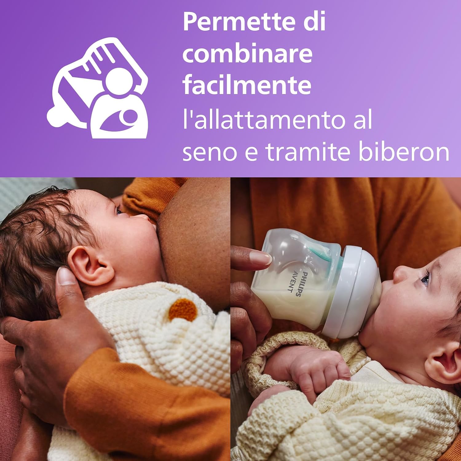 Detalle de Philips Avent Natural Response 260 ml biberon