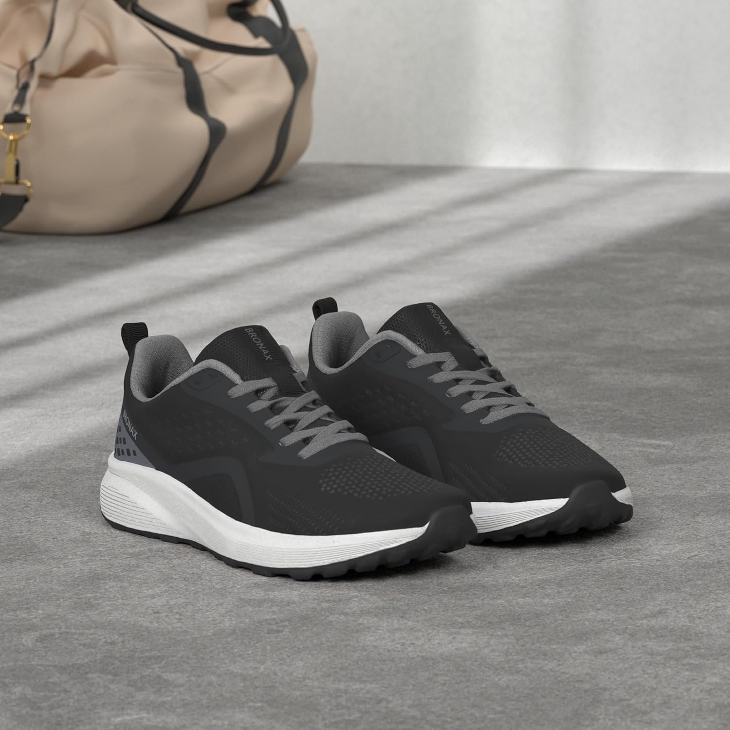 Thumbnail 1 de BRONAX Women’s Wide Toe Box Road Running Shoes (10mm drop) — Wide athletic sneakers with rubber outsole
