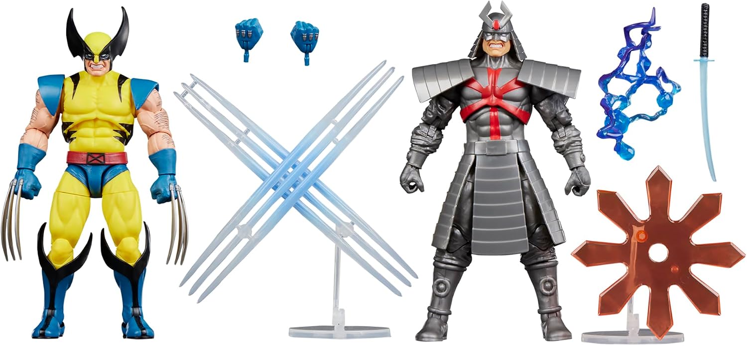 Detalle de Marvel マーベルレジェンド G0624 ゲーマーバース ウルヴァリン&シルバー・サムライ 15cmアクションフィギュア