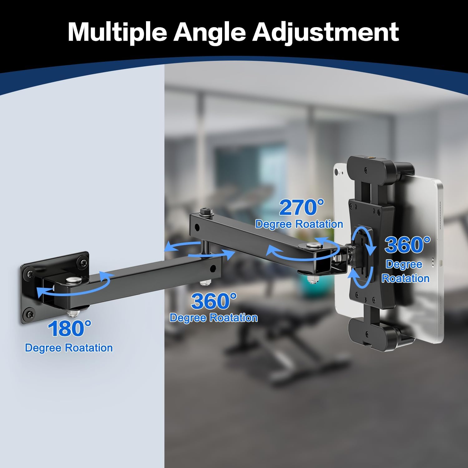 Thumbnail 1 de Nakelulu Tablet Wall Mount Holder 43 cm arm
