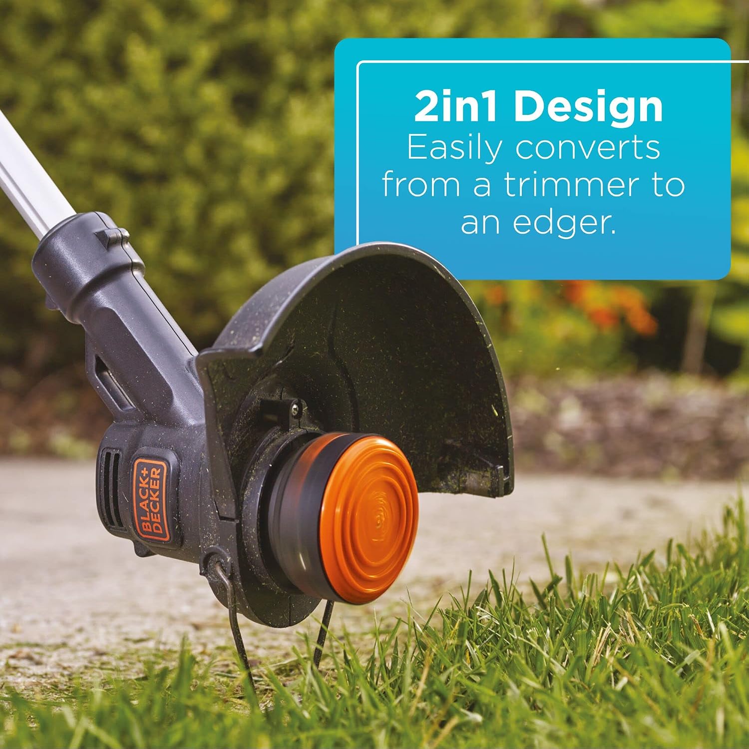Detalle de BLACK+DECKER LST201-CA 20V MAX Cordless String Trimmer/Edger, 10-Inch