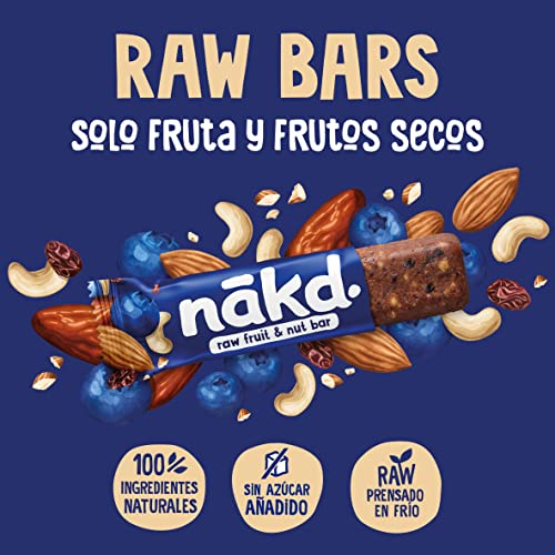 Thumbnail 5 de nākd Blueberry Muffin Barritas Raw