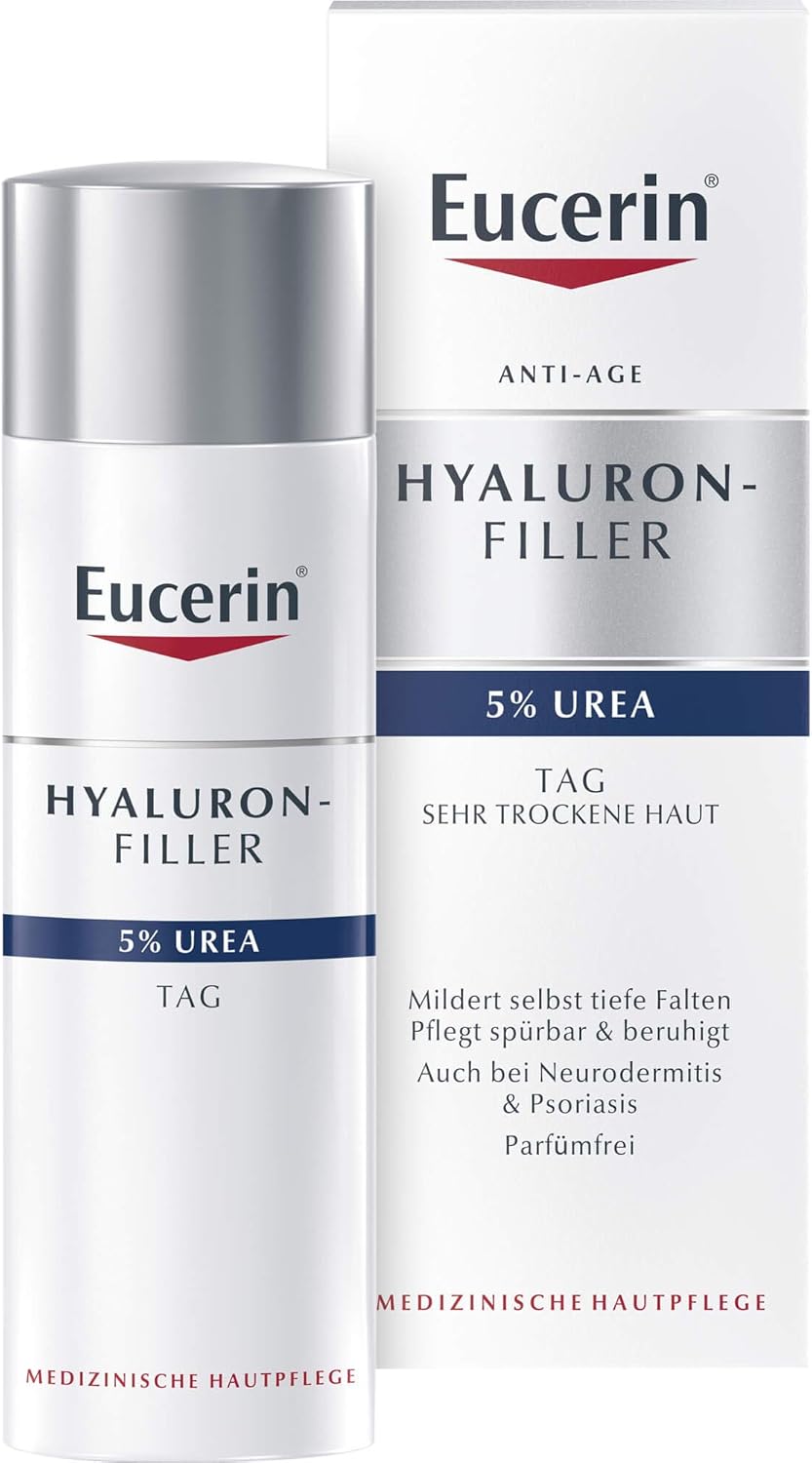 Thumbnail 1 de Eucerin Anti-Age Hyaluron-Filler Creme 5% Urea – 50 ml