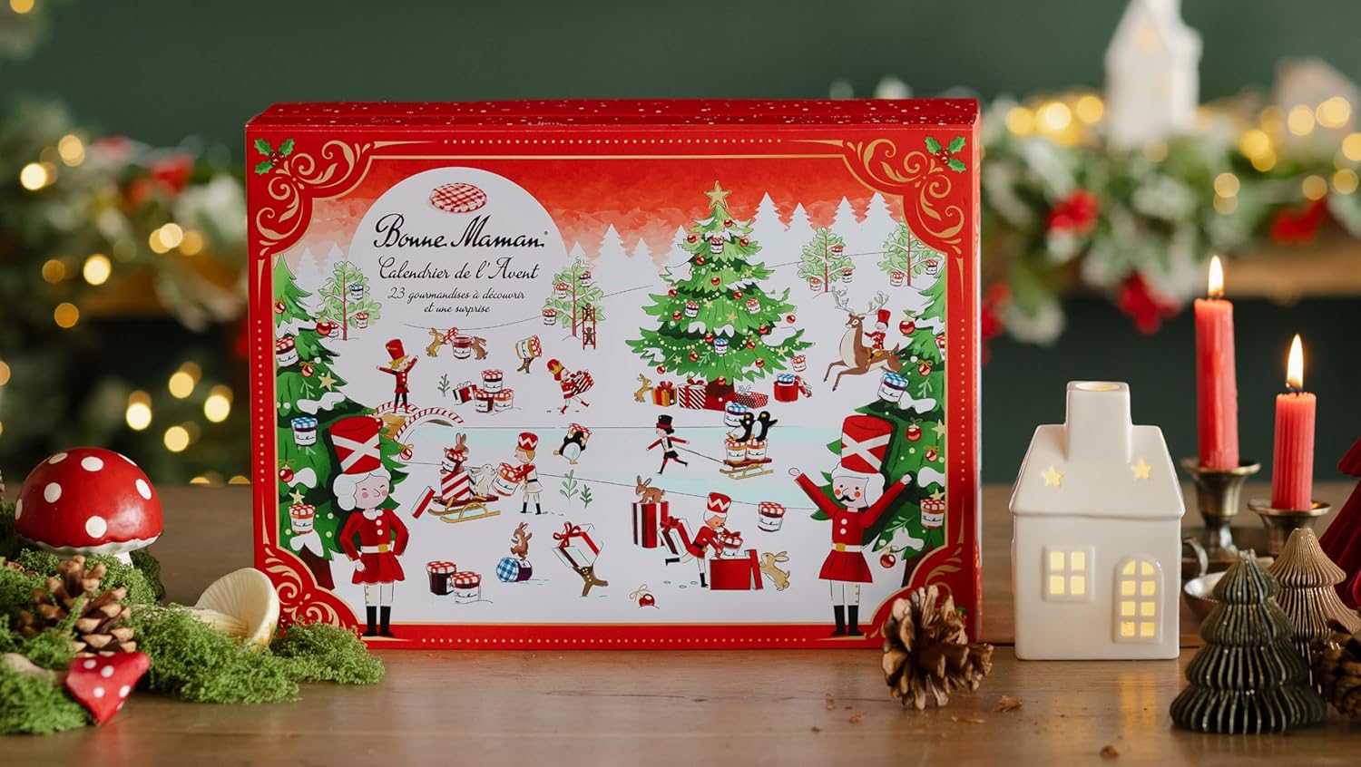 Detalle de Calendrier de l’Avent Bonne Maman – Édition 2025 📅