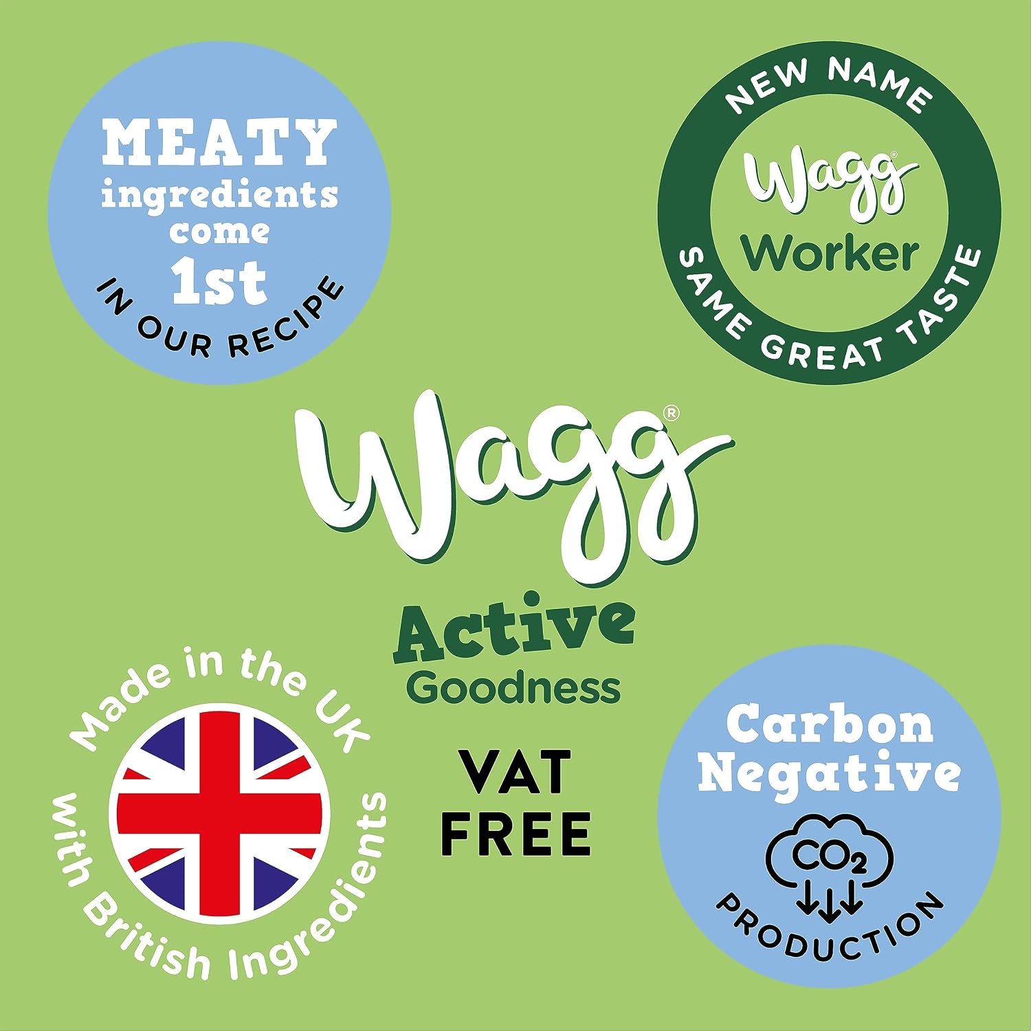 Thumbnail 5 de Wagg Active Goodness Complete Dry Adult Dog Food – Chicken & Veg, 12kg