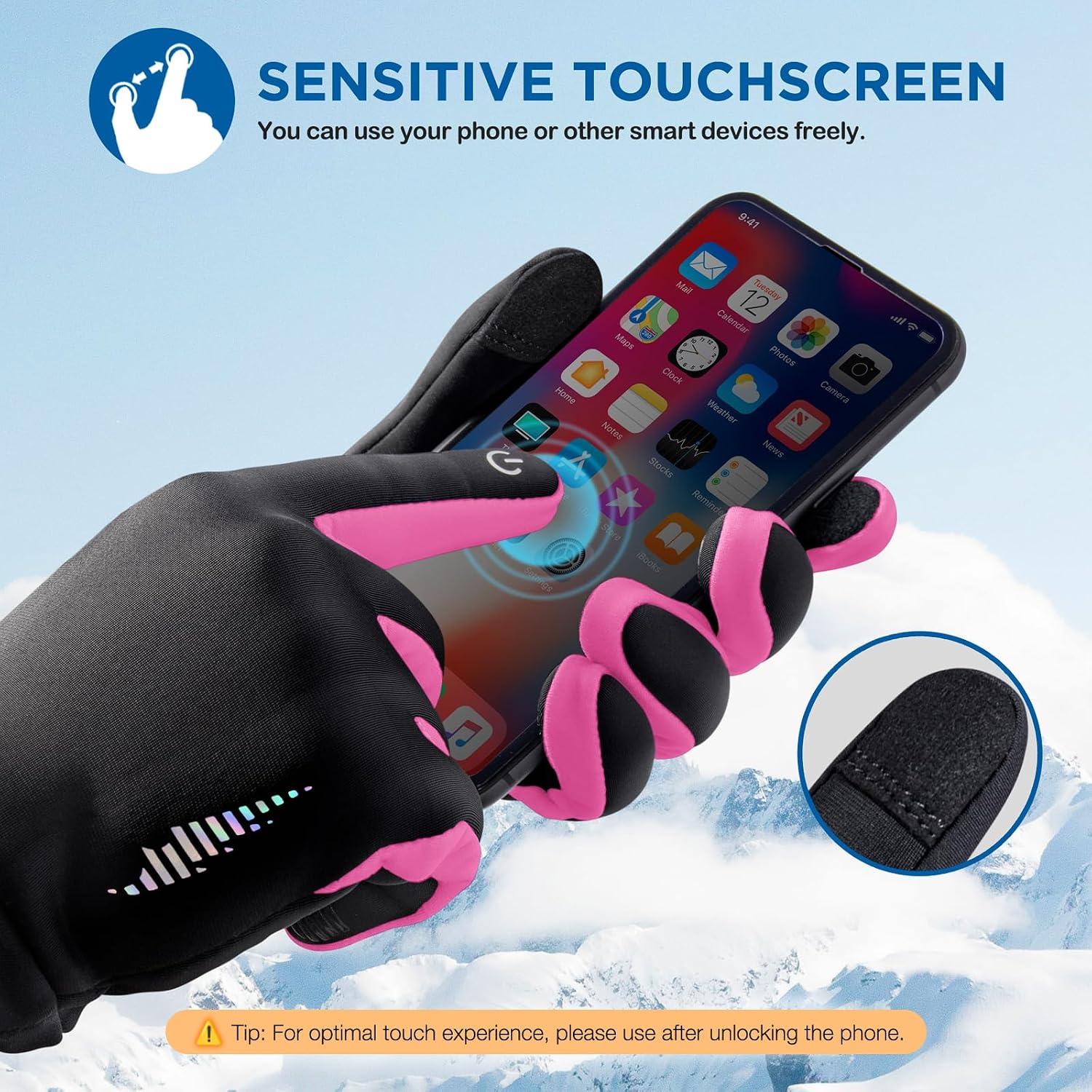 Thumbnail 2 de SIMARI Kids Winter Gloves 3-15 yrs