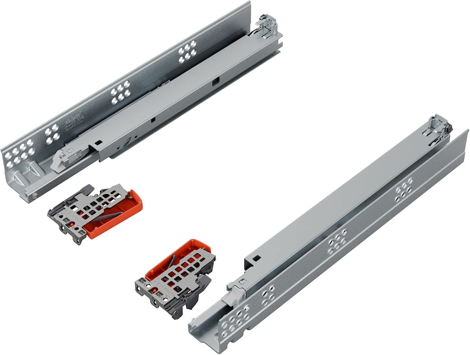 Detalle de Blum TANDEM 350 mm – ukryte prowadnice do szuflady z pełnym wysuwem i BLUMOTION