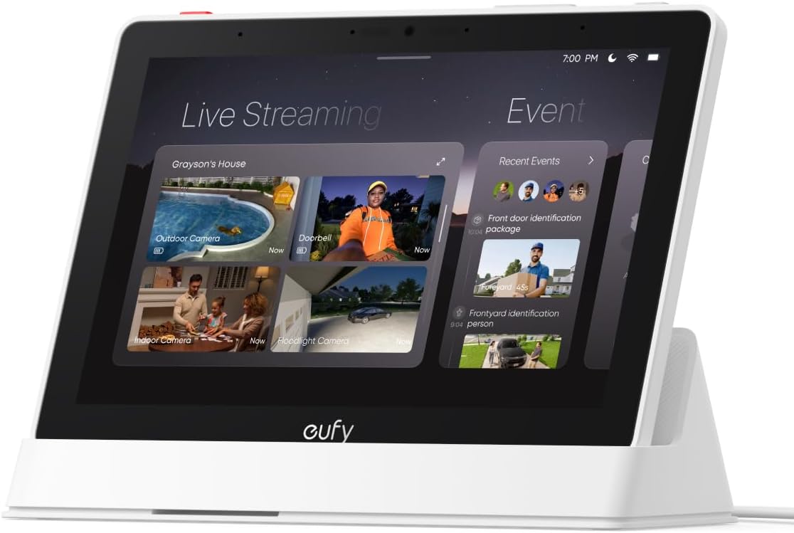 Detalle de eufy Smart Display 8'' Control hogar