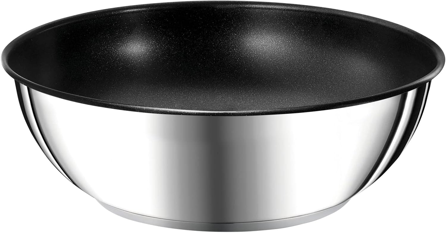 Thumbnail 6 de Tefal Ingenio Preference Poêle 26 cm – Induction, Revêtement antiadhésif Titan 6X, Acier inoxydable, Empilable, Indicateur Thermo-Signal