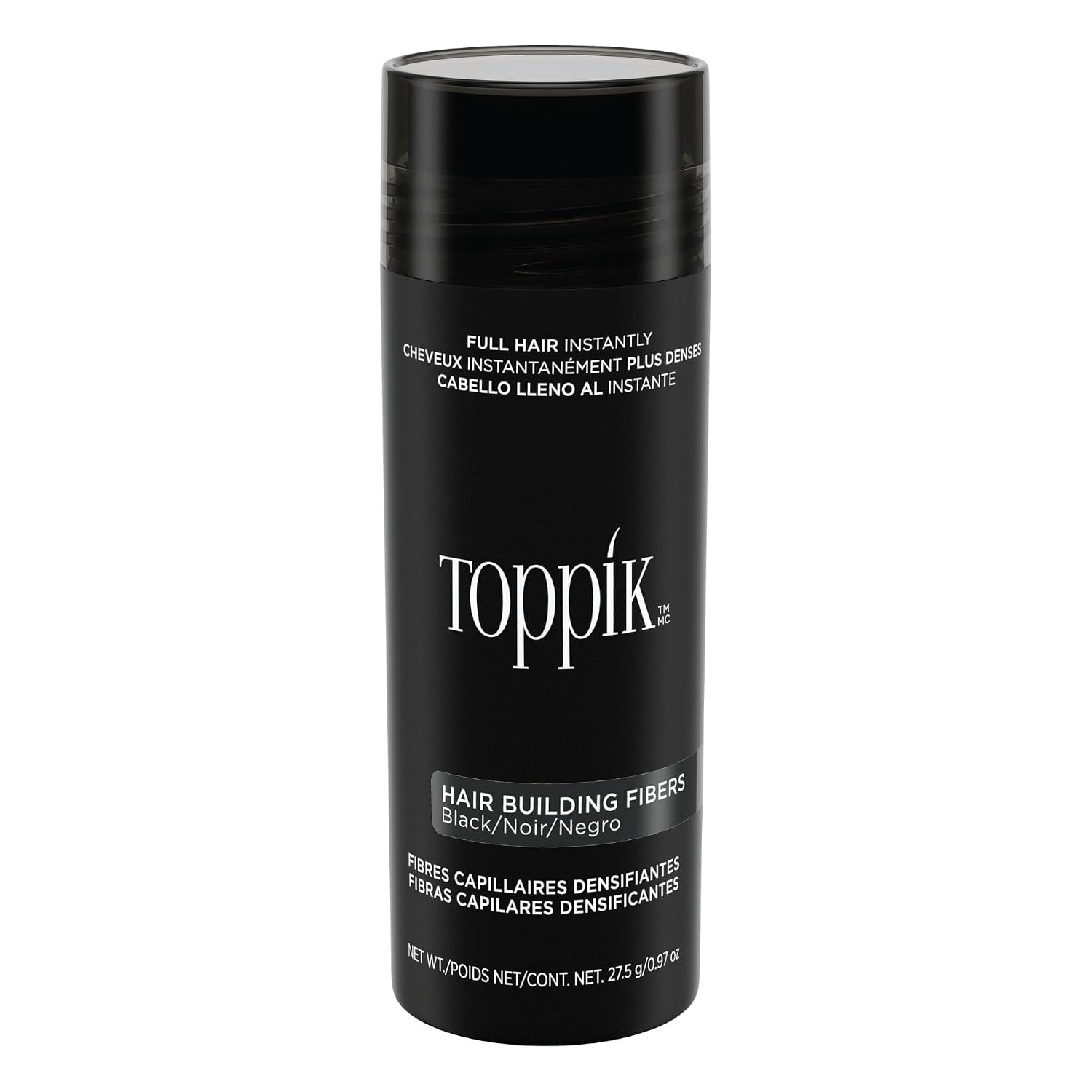 Detalle de Toppik Schwarz Streuhaar 27,5 g für mehr Fülle