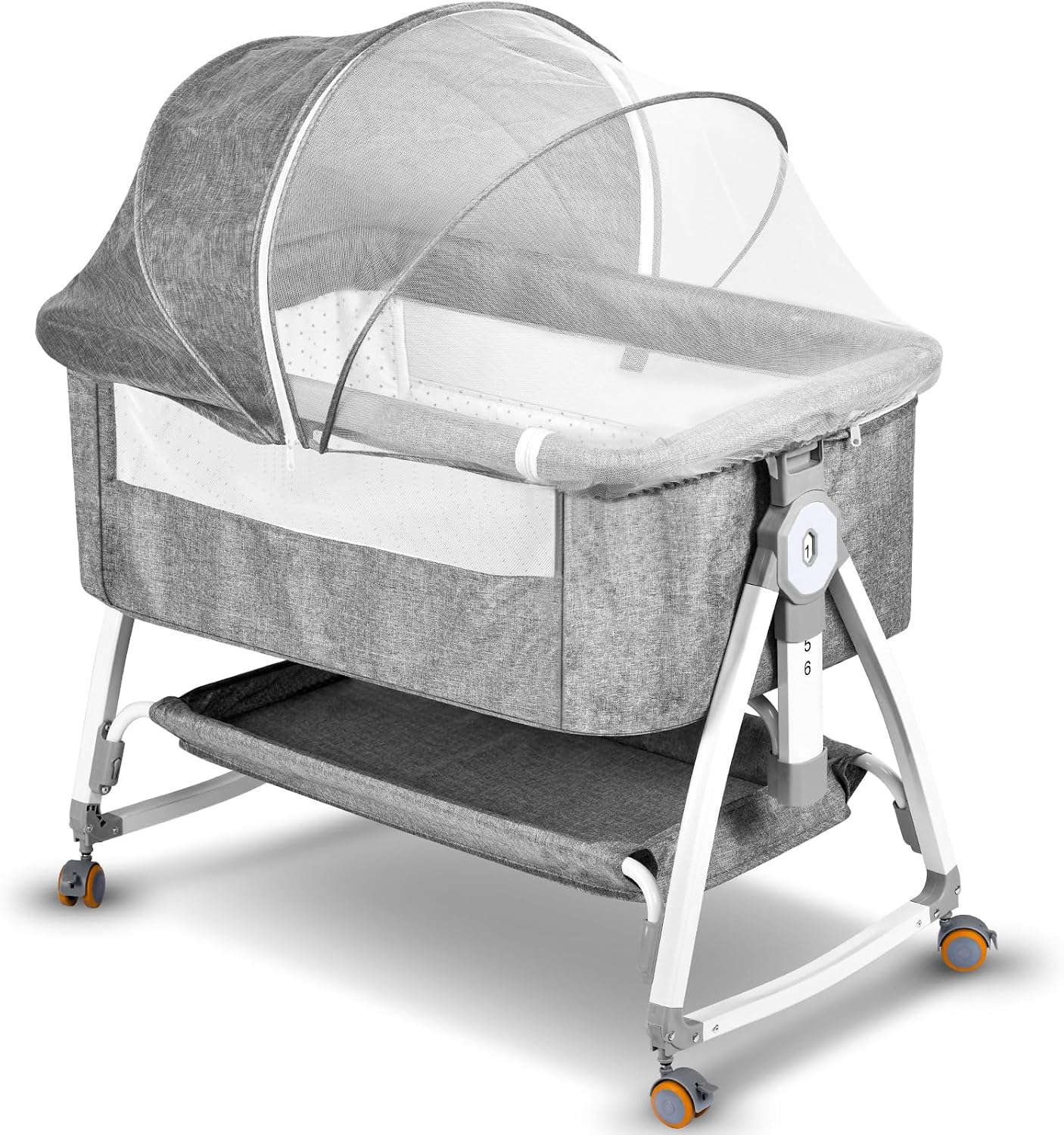 Detalle de BJNN Next to Me Crib 6-level adjustable bedside cot