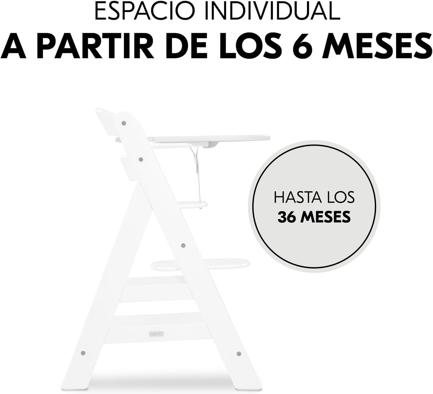 Thumbnail 6 de hauck Alpha Click Tray White for Alpha+ Highchair