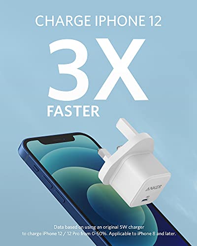 Detalle de Anker 20W USB C Plug PowerPort III Cube Charger