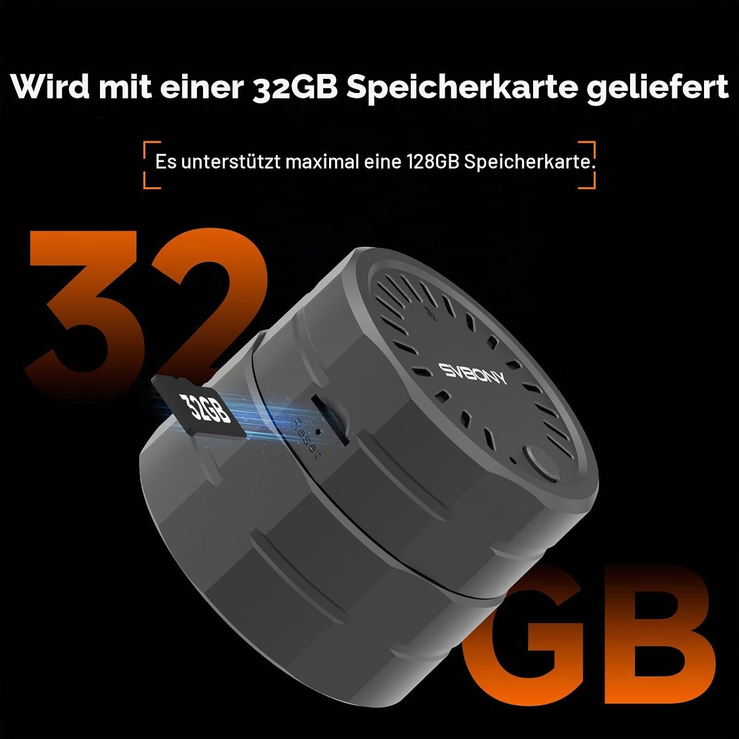 Detalle 2 de Svbony SC002 WiFi Spektiv-Kamera (2 MP / 1080P) mit 32-GB TF-Karte, 10 m Funkübertragung & Typ-C