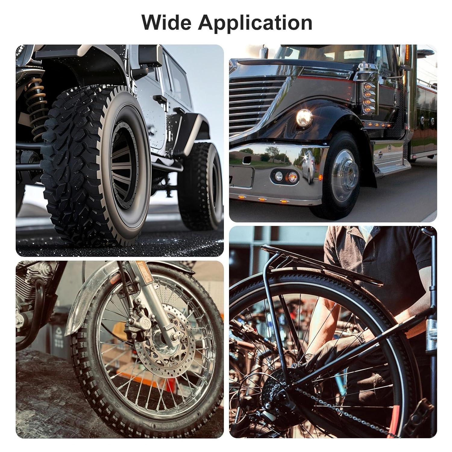 Thumbnail 6 de ATsafepro 3-in-1 Car Tyre Inflator Gauge with Pressure Gauge (up to 16 Bar / 220 PSI)