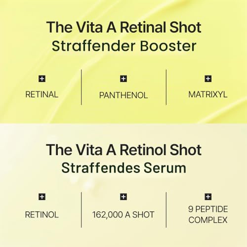 Detalle 1 de celimax The Vita A Retinal Shot Tightening Booster (Global Set Exclusive) – 2‑Schritte Retinoid Routine