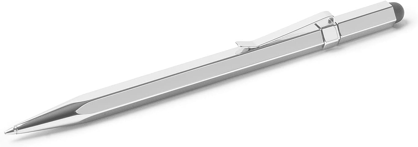 Thumbnail 1 de Lexon Bee 2 : stylo à bille & stylet 2-en-1 couleur chrome satiné