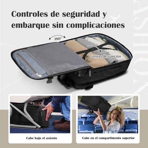 Detalle de ZHXX Mochila de cabina 30L 45x36x20