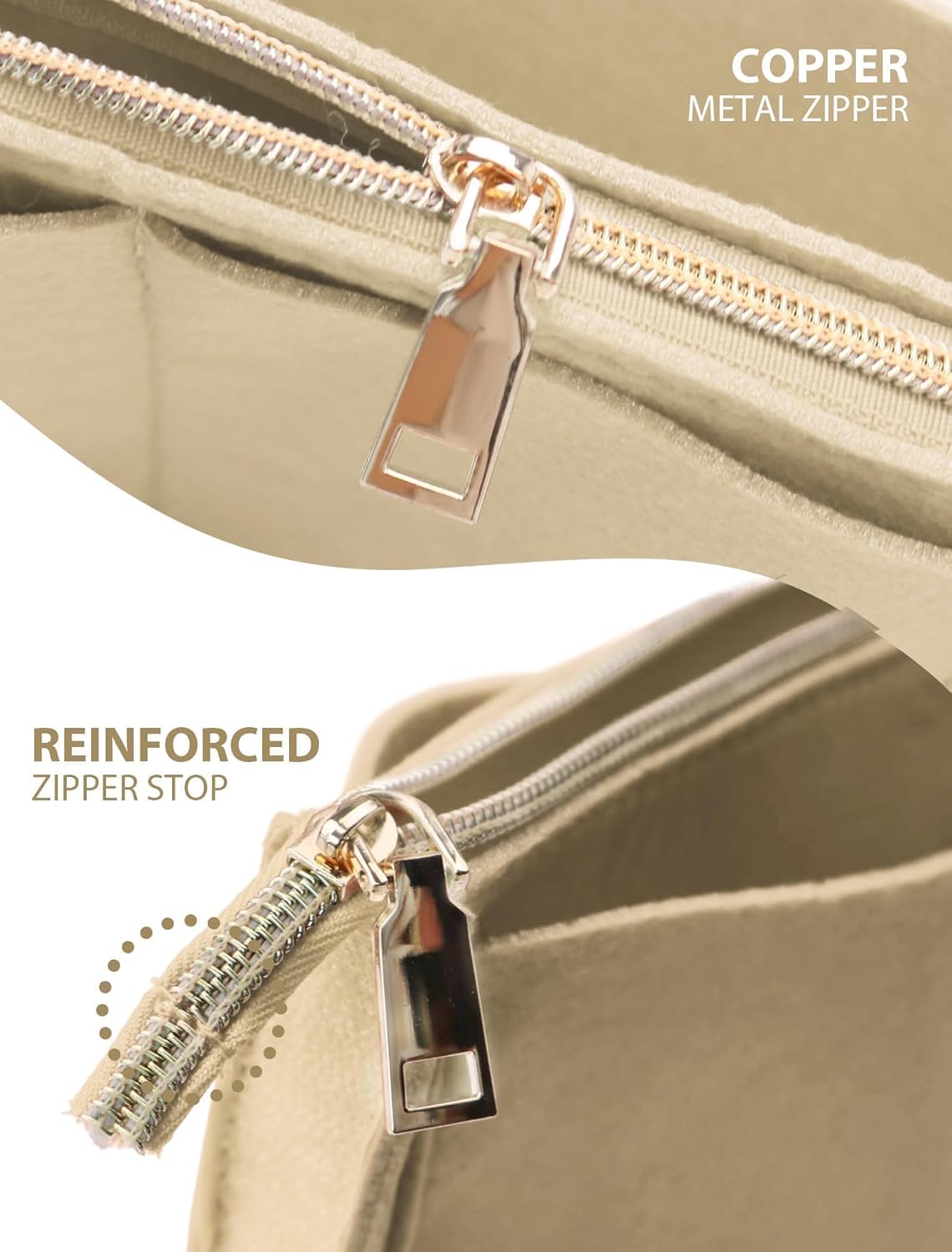 Detalle de OMYSTYLE purse organizer insert 13 compartments