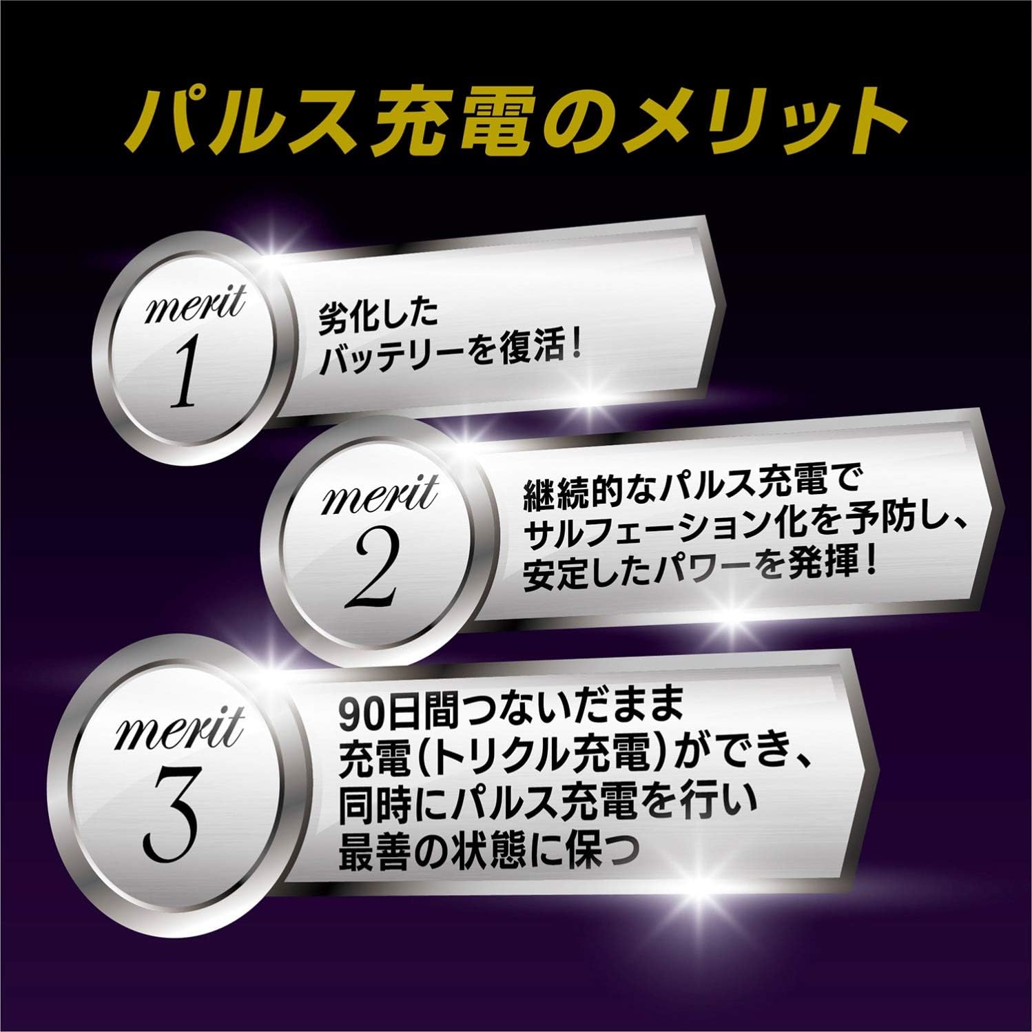 Detalle de メルテック MP-230 セレクト式自動パルスバッテリー充電器 12V/24V・定格25A・AGM/ISS対応