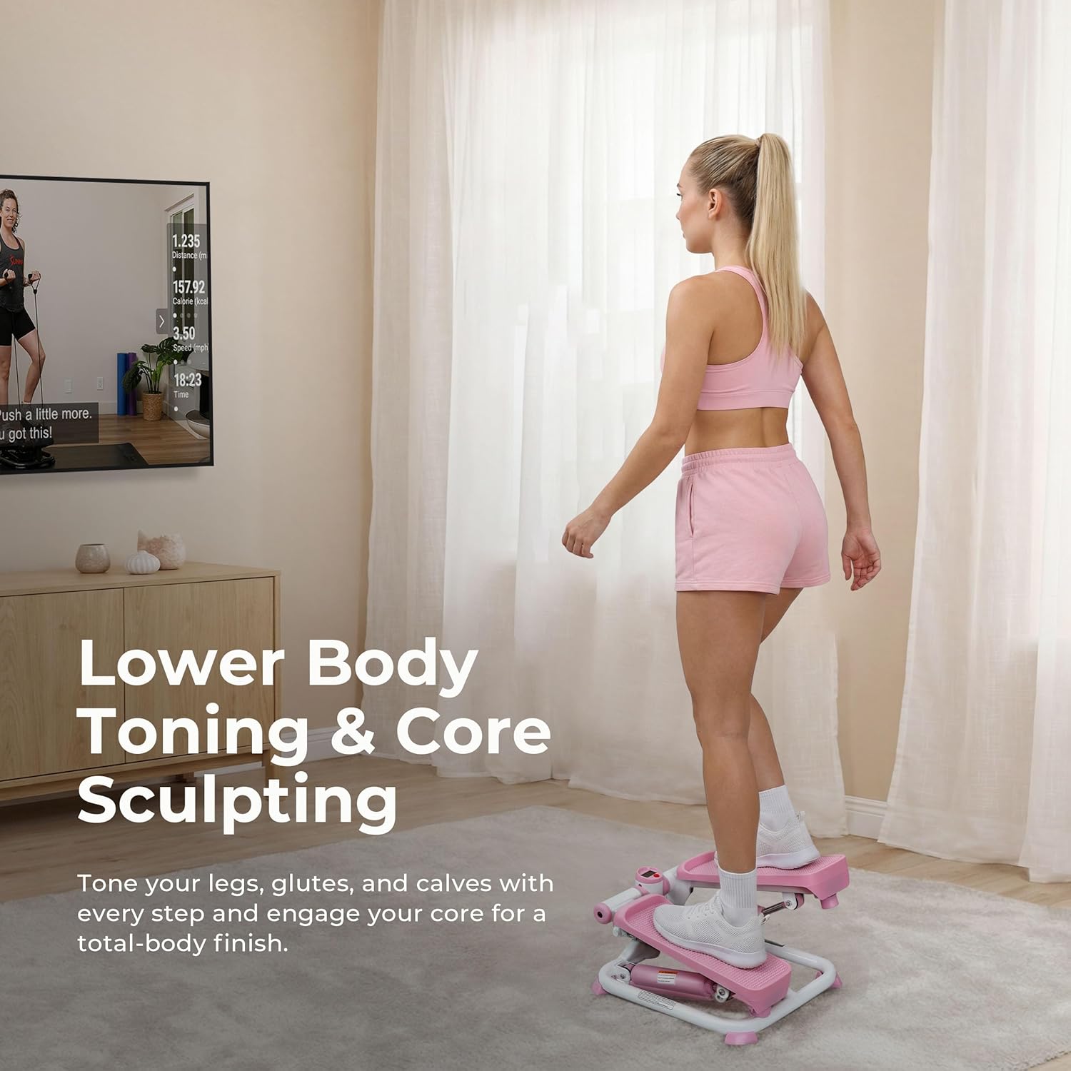 Thumbnail 1 de Sunny Health & Fitness Mini Stepper ⚙