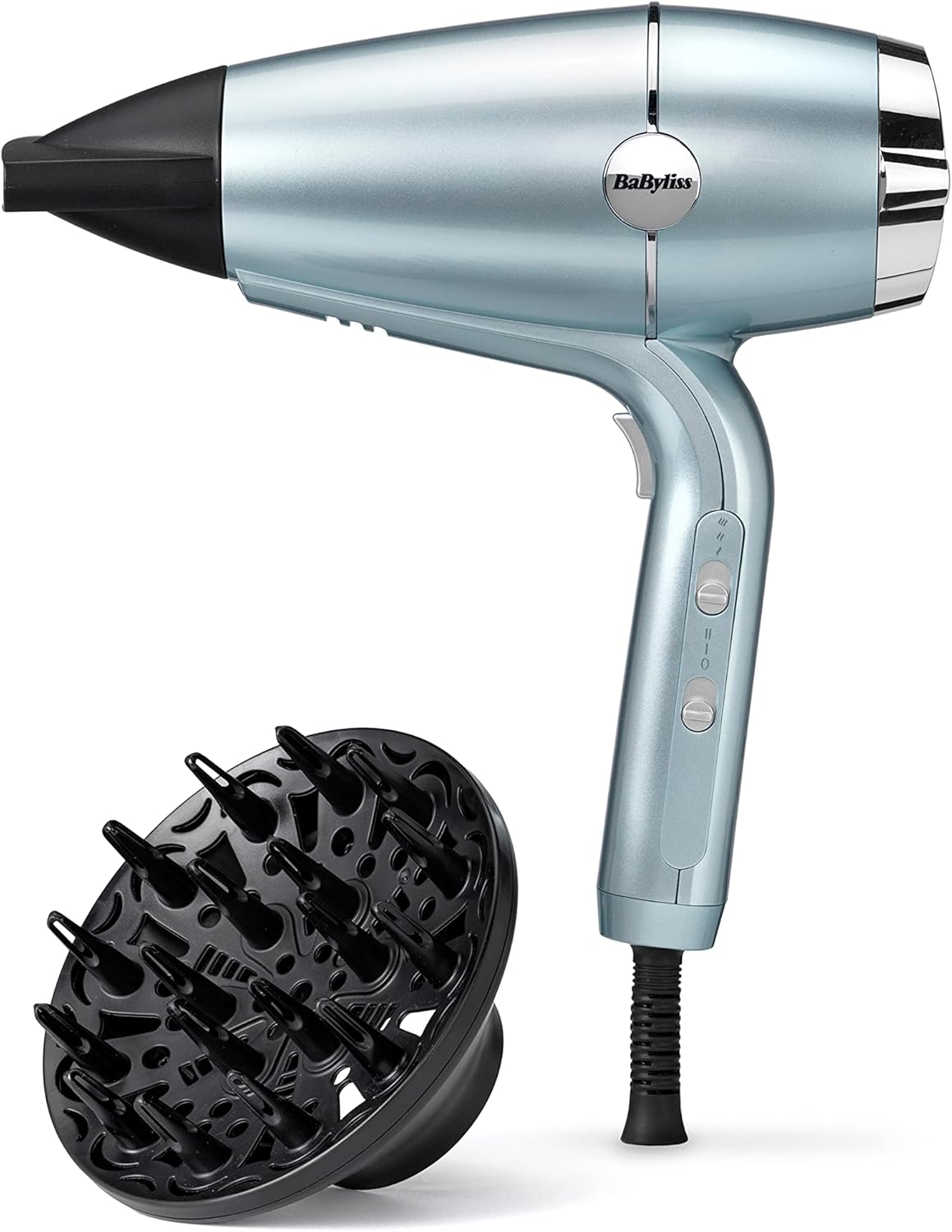 Detalle de BaByliss Hydro-Fusion Hair Dryer with Diffuser 5573U