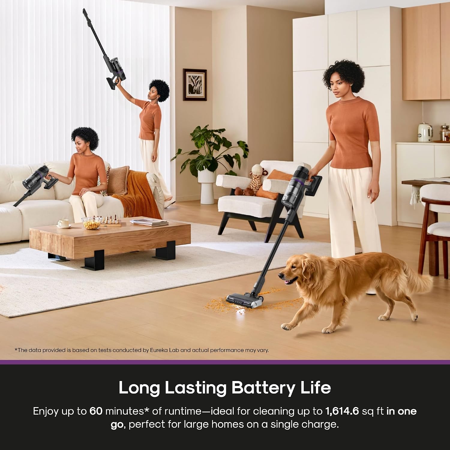 Detalle de Eureka ReactiSense 440 Cordless Stick Vacuum Cleaner