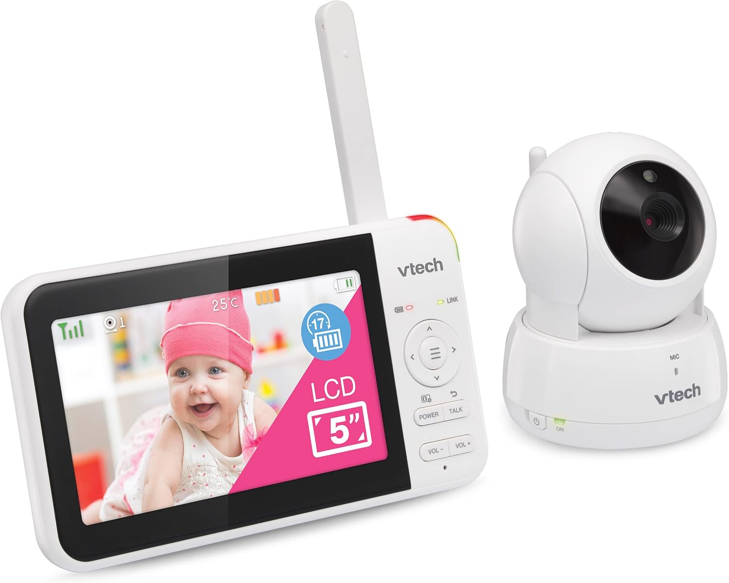 Thumbnail 2 de VTech VM924 5" video baby monitor
