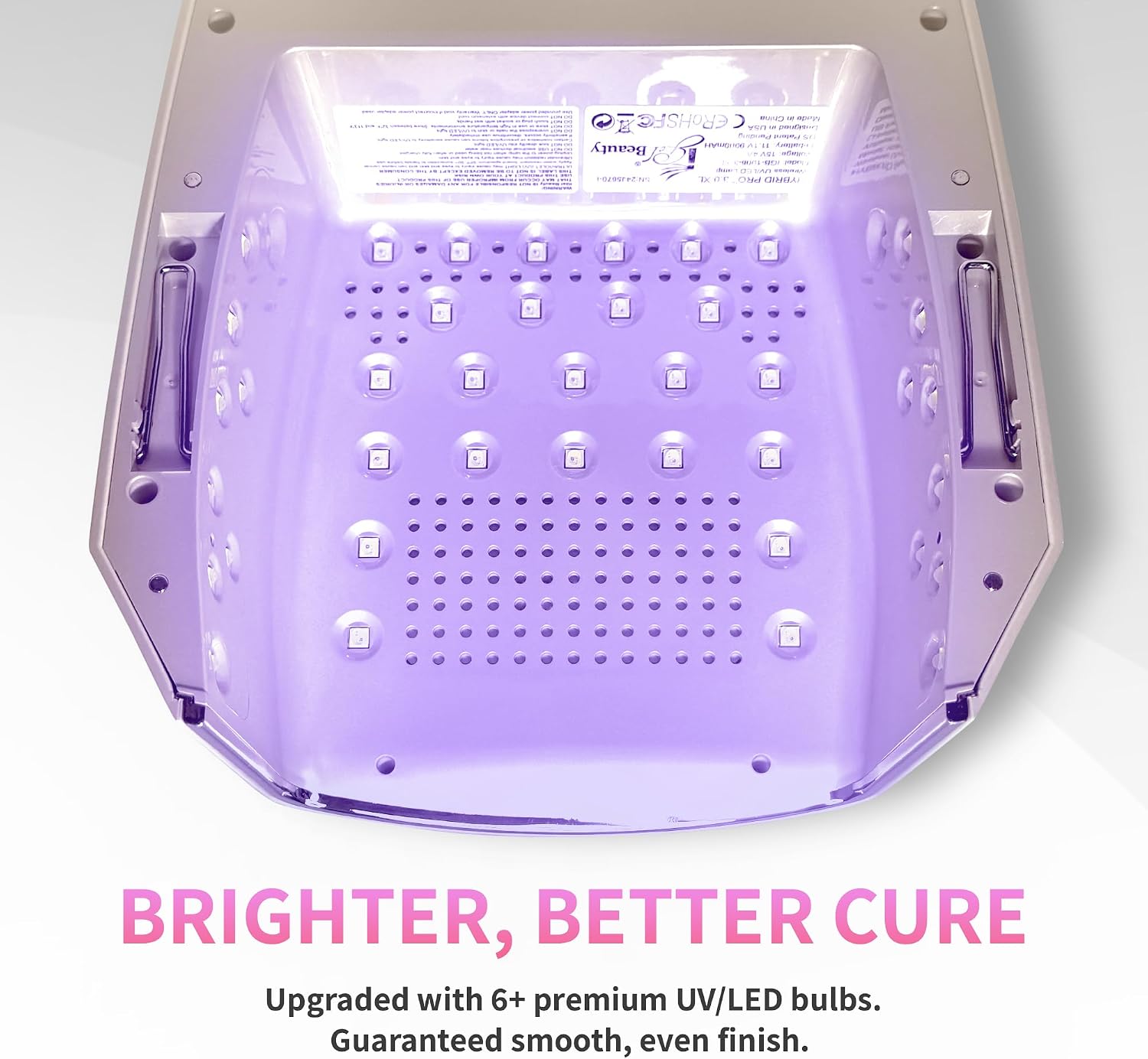 Thumbnail 2 de iGel Beauty Hybrid PRO 3.0 XL UV/LED Nail Lamp: Cordless 48W with Builder Gel Mode