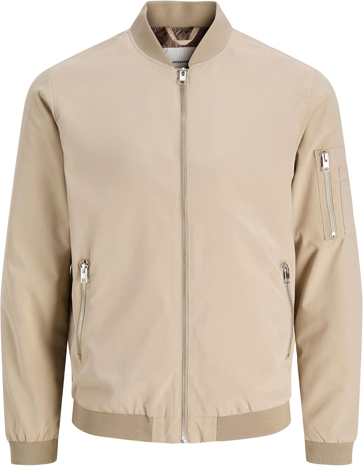 Thumbnail 6 de JACK & JONES JJERUSH BOMBER PS NOOS – Bomberjacke in Schwarz, XXL Übergröße