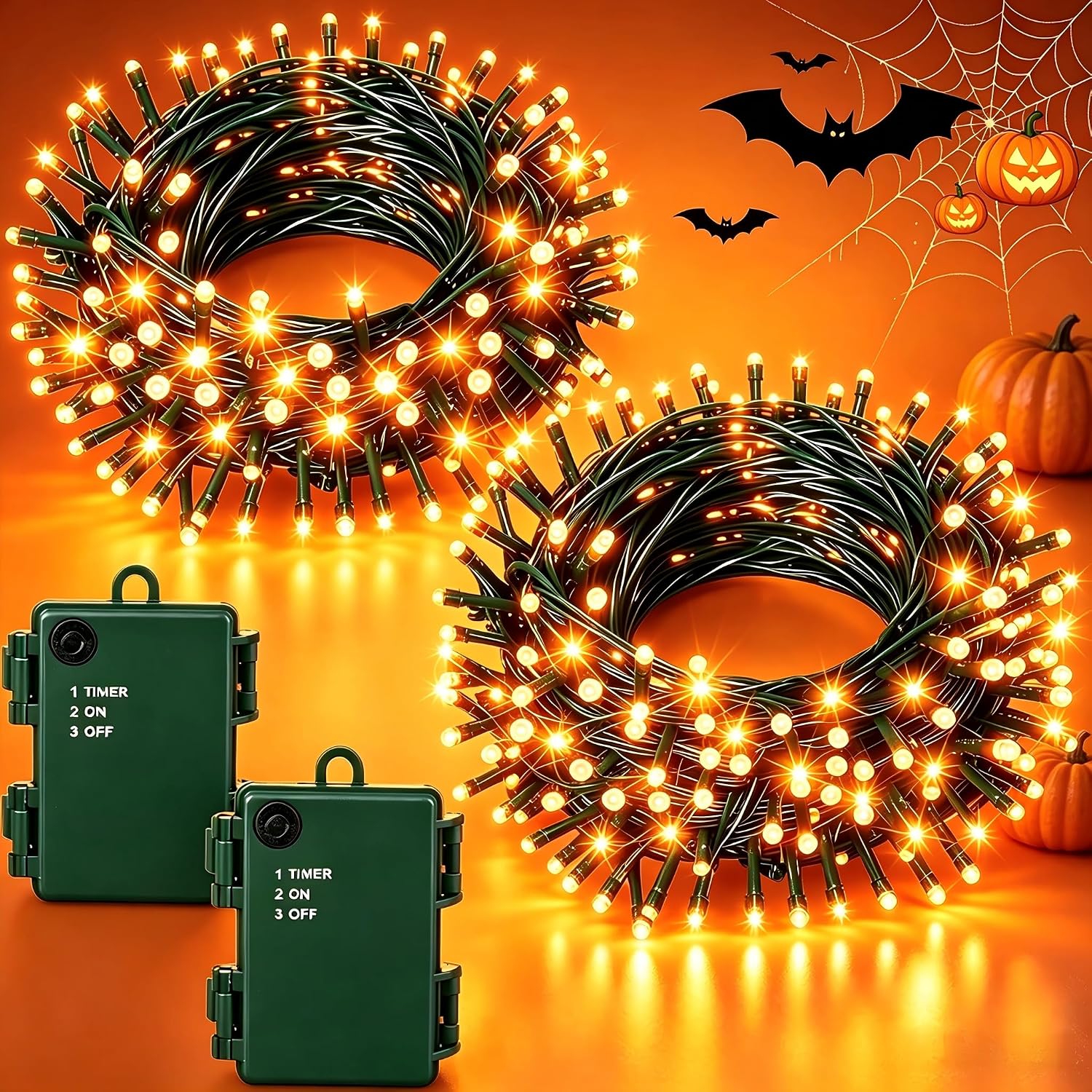 Detalle de Halloween Outdoor String Lights, 39 ft