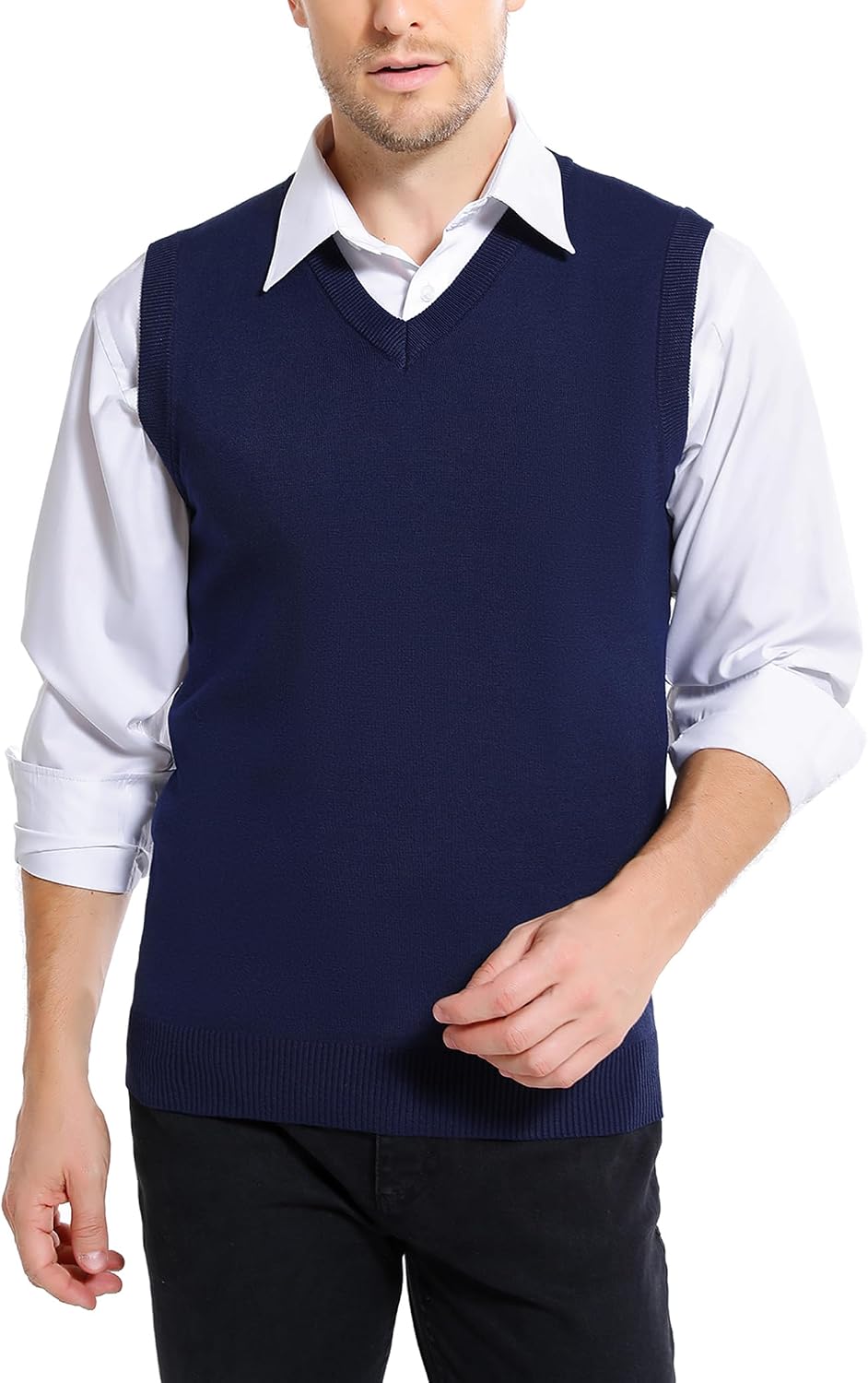 Thumbnail 2 de iClosam Chaleco Suéter V‑Neck 70% algodón