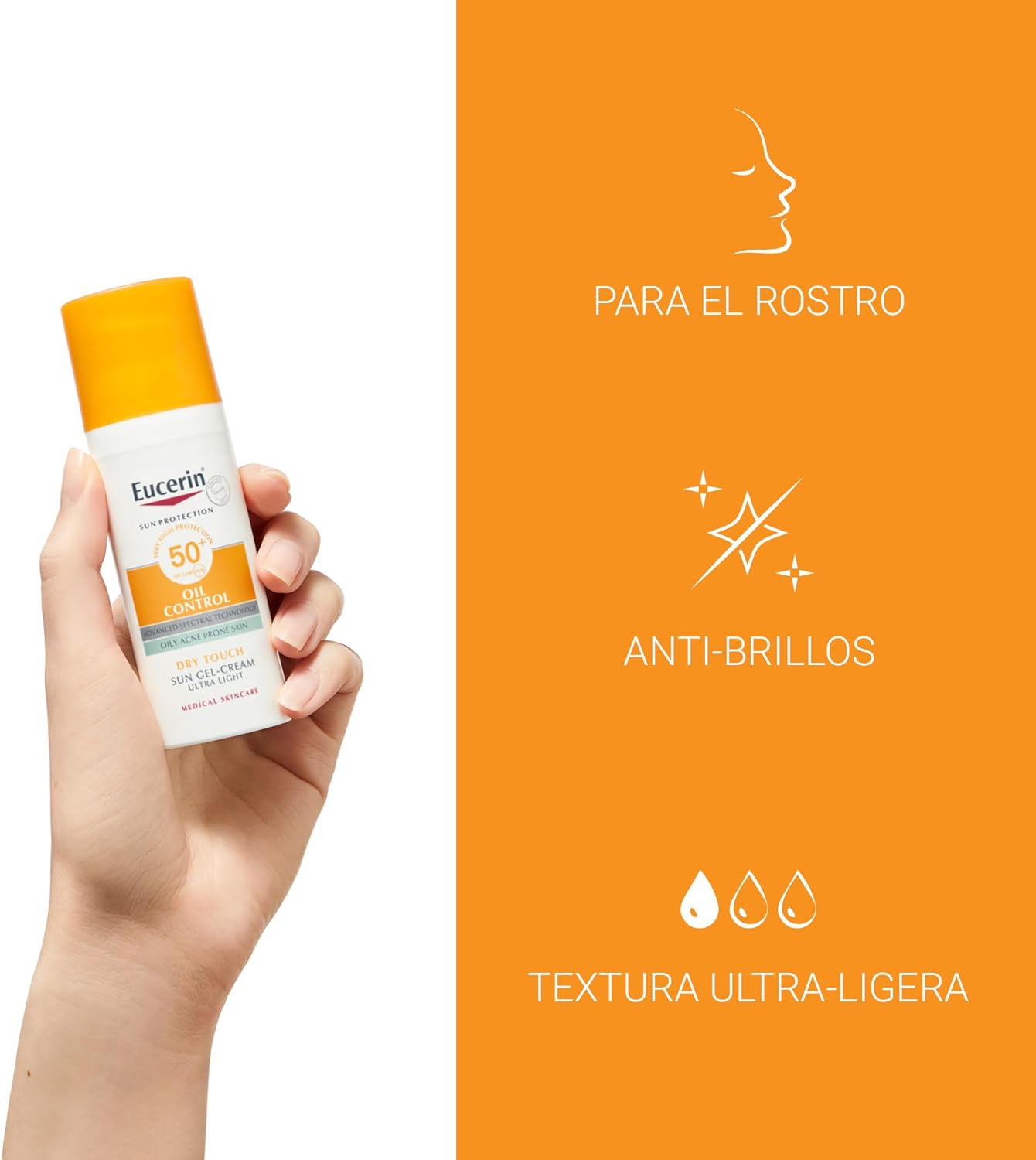 Thumbnail 3 de Eucerin Sun Oil Control crema solar 50 ml