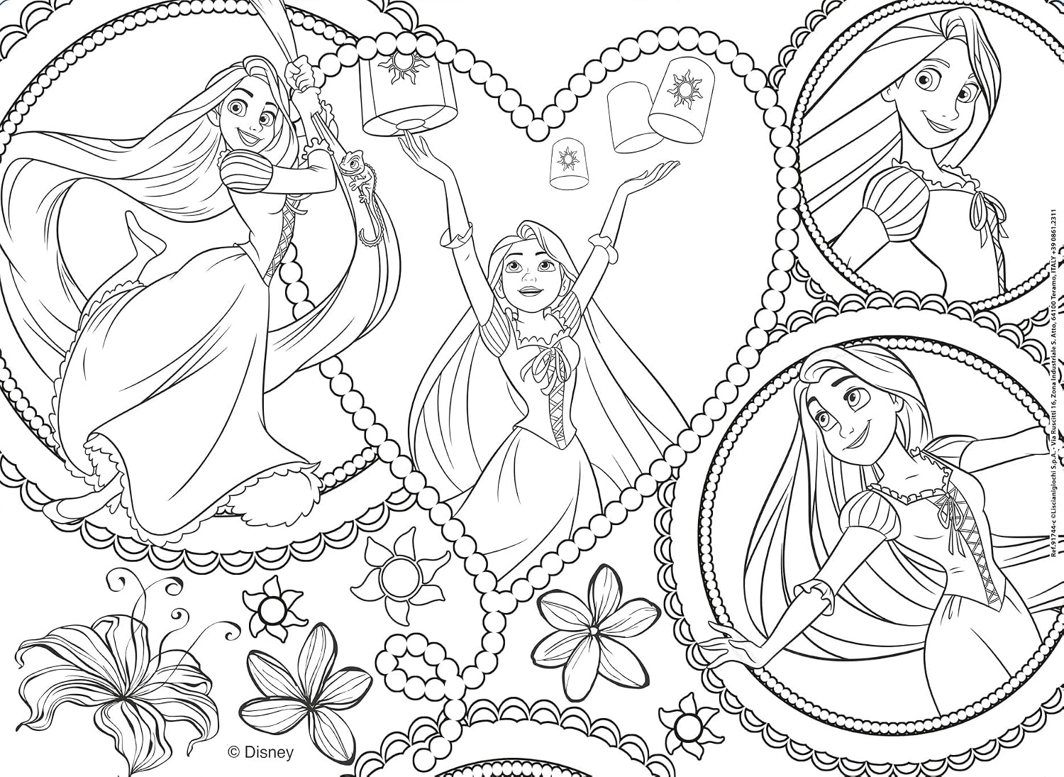 Thumbnail 8 de Lisciani Puzzle Disney Princesas 2 en 1 🎨 para Niños a partir de 3 años