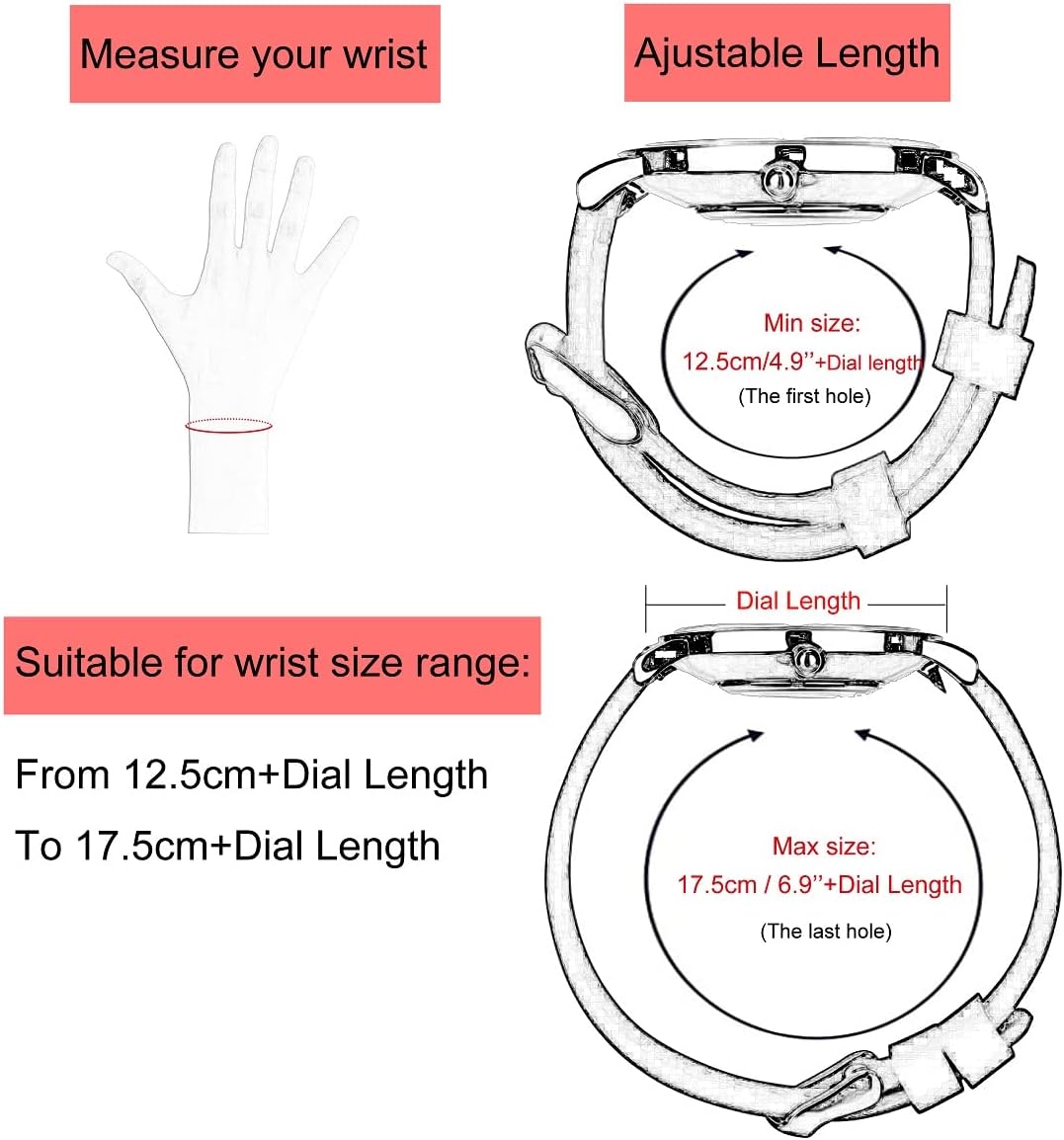 Thumbnail 3 de ADALLOR Universelles Silikonarmband 18–24 mm mit Quick Release – Sportarmband für Herren und Damen