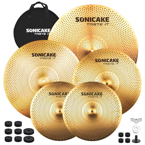 Detalle de SONICAKE Set Piatti Basso Volume Dorato 5 pezzi