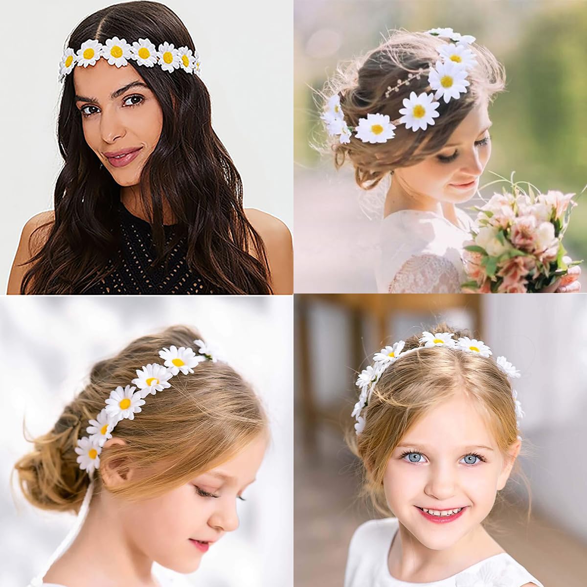 Detalle de Lofruiin Women's Sunflower Headband 80 cm