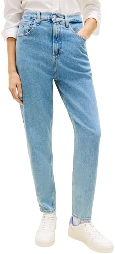 Detalle de Tommy Jeans MOM Jean UHR TPR AI4116 DW0DW21392 30W/30L