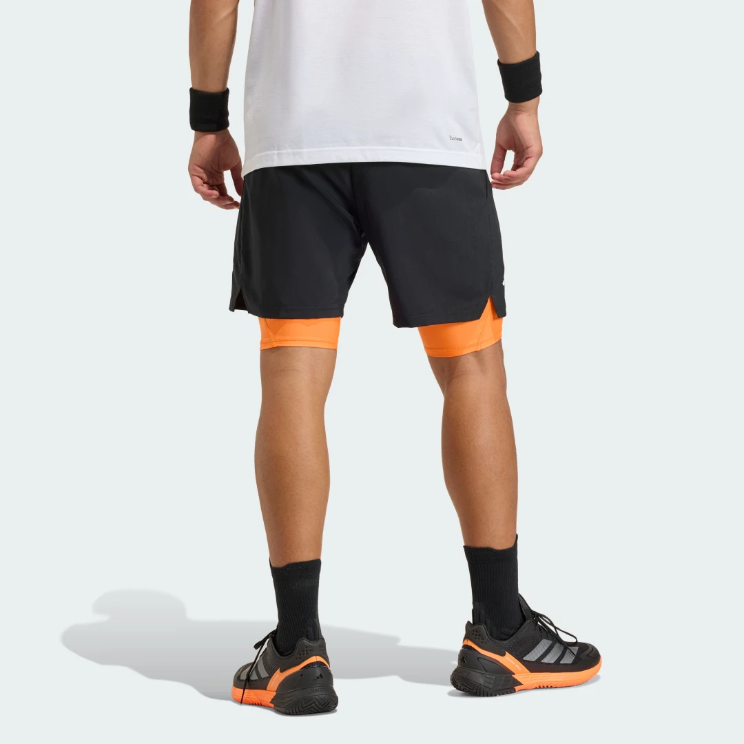 Detalle 2 de Pantalón corto Club Tennis Climacool 2-in-1 de Adidas