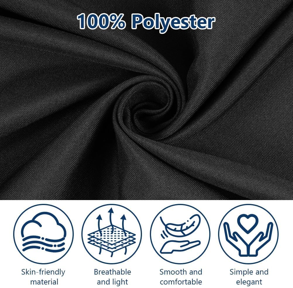 Detalle de AUYAO afstudeertoga met baret voor volwassenen, polyester, S/M/L