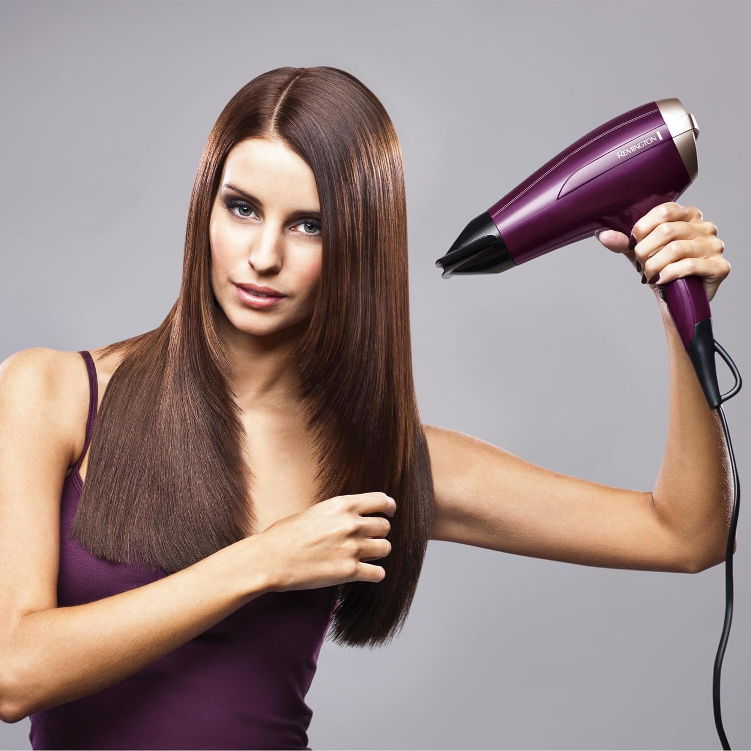 Thumbnail 6 de Remington Sèche-cheveux Ionique rapide & Volume D5219 (2300 W) avec concentrateur et diffuseur