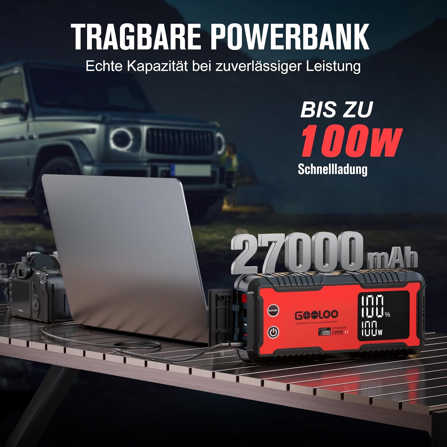 Thumbnail 4 de GOOLOO GT6000 Powerbank 99,9Wh