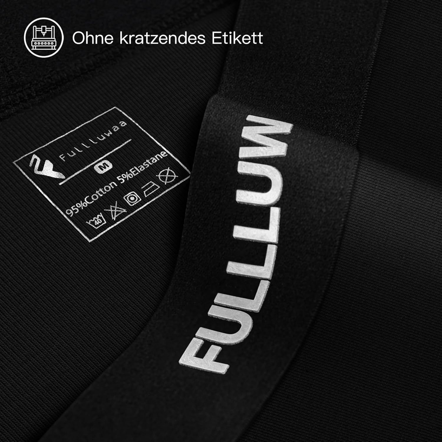 Thumbnail 4 de Fullluwaa Herren-Boxershorts im 10er Pack aus Baumwolle (ohne kratzenden Zettel), atmungsaktiv