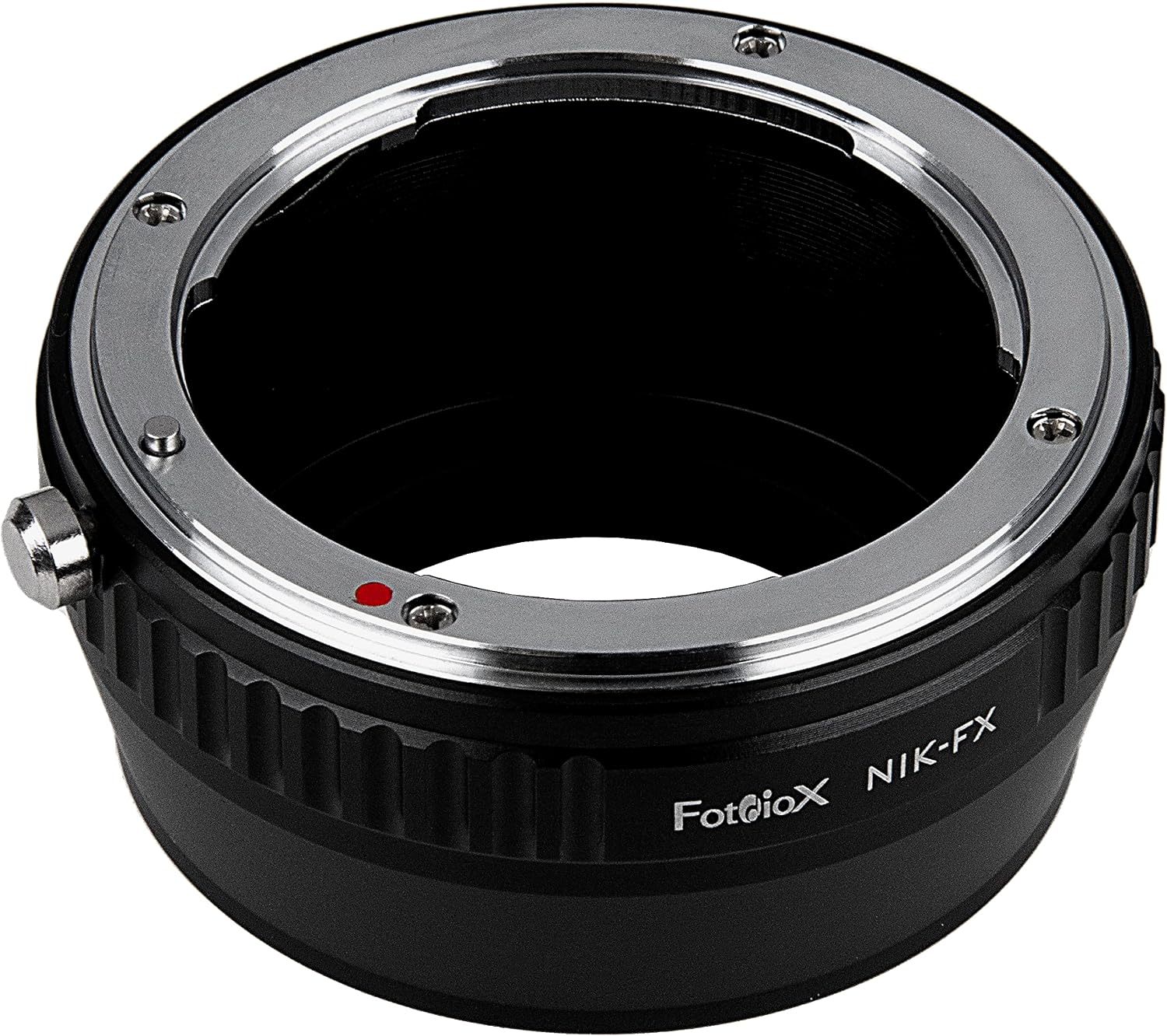 Detalle de Fotodiox adapter Nikon Nikkor F do Fujifilm X z anodowanego aluminium