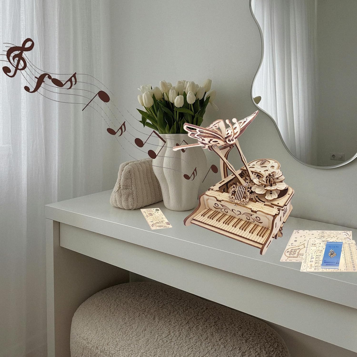 Thumbnail 4 de Cool Piano Music Box 3D Puzzle for Adults 🎲