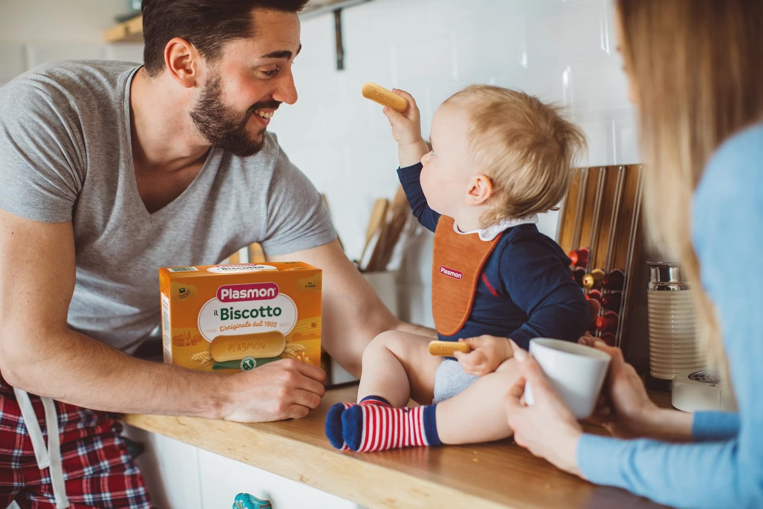 Thumbnail 6 de Plasmon Biscotto Classico 1200 g (4 Confezioni) – una merenda semplice per le manine dei bambini