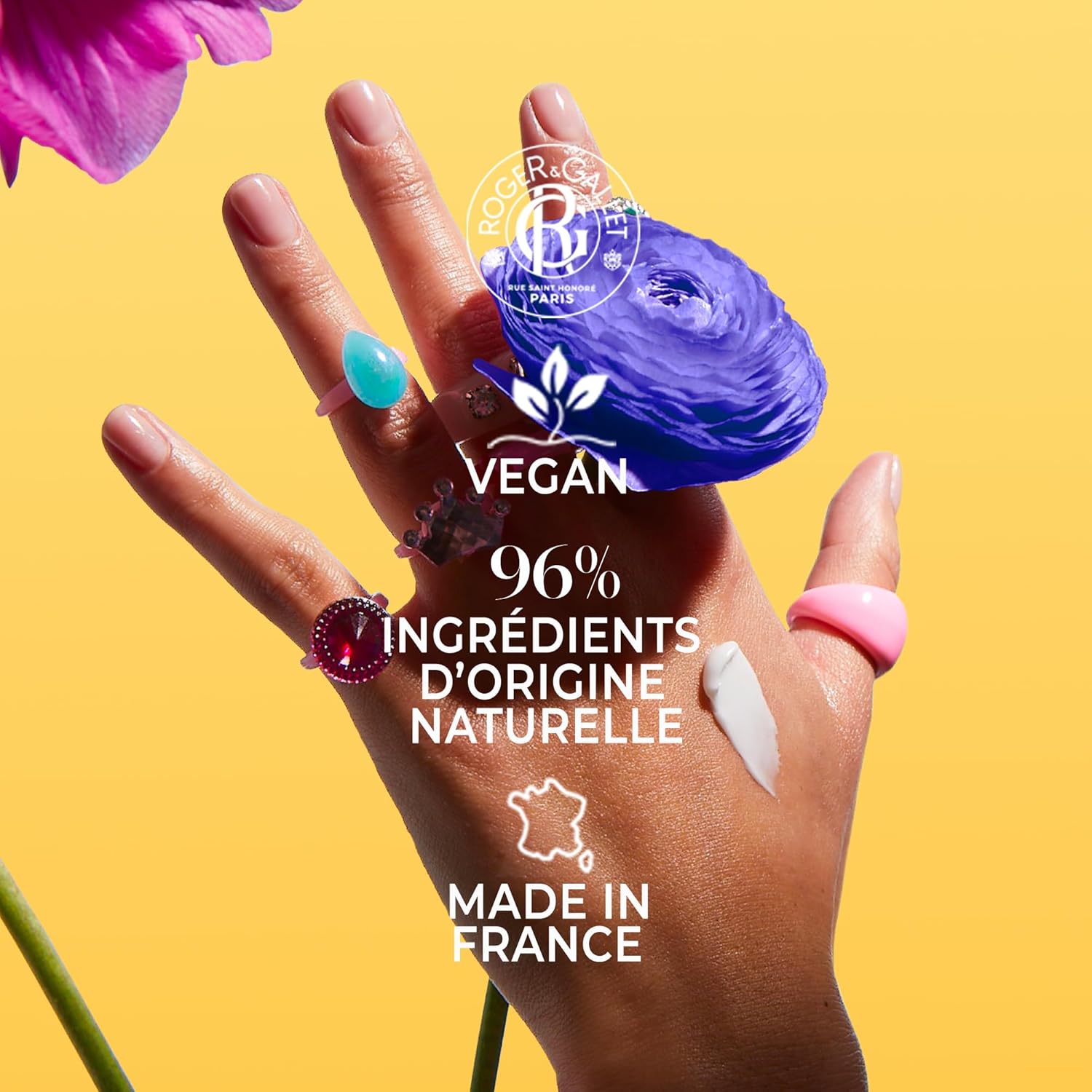 Thumbnail 3 de Roger&Gallet Crème Mains Bienfaisante Vanille Soleil (30 ml) – soin nourrissant sans effet gras