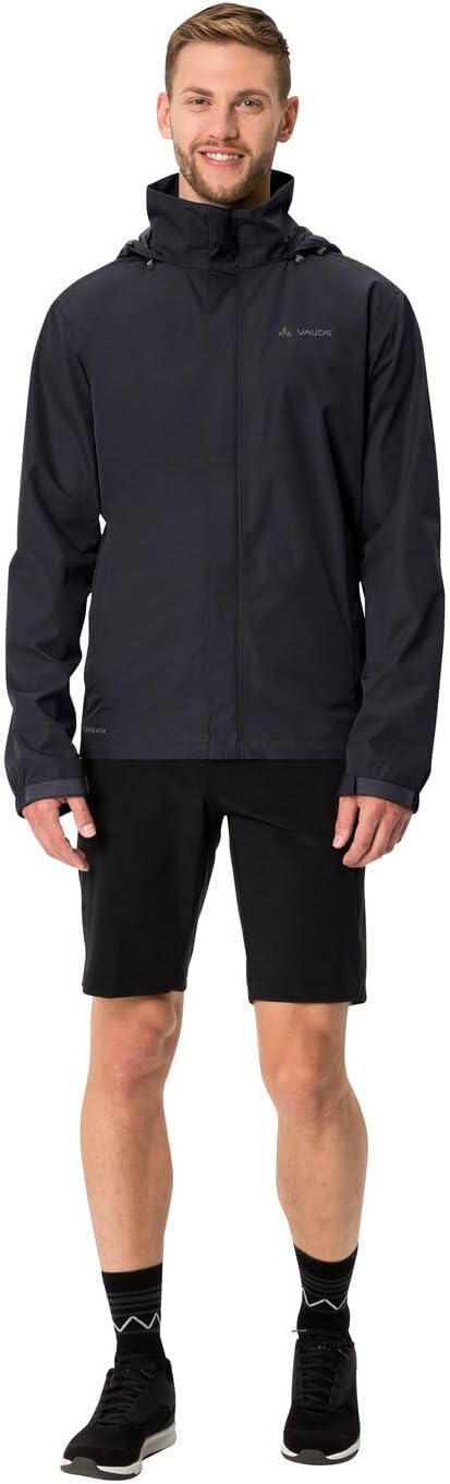 Thumbnail 6 de VAUDE Escape Light Regenjacke Herren – leichte 2-Lagen-Wasserdichtjacke mit verstaubarer Kapuze